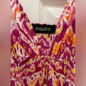 ETIQUETTE CLOTHIERS MAXI SUN DRESS SIZE S c2